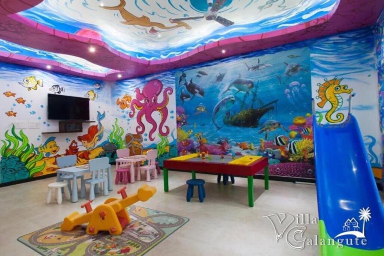 Luxury Rental With Kids Playroom In Goa Calangute Dış mekan fotoğraf